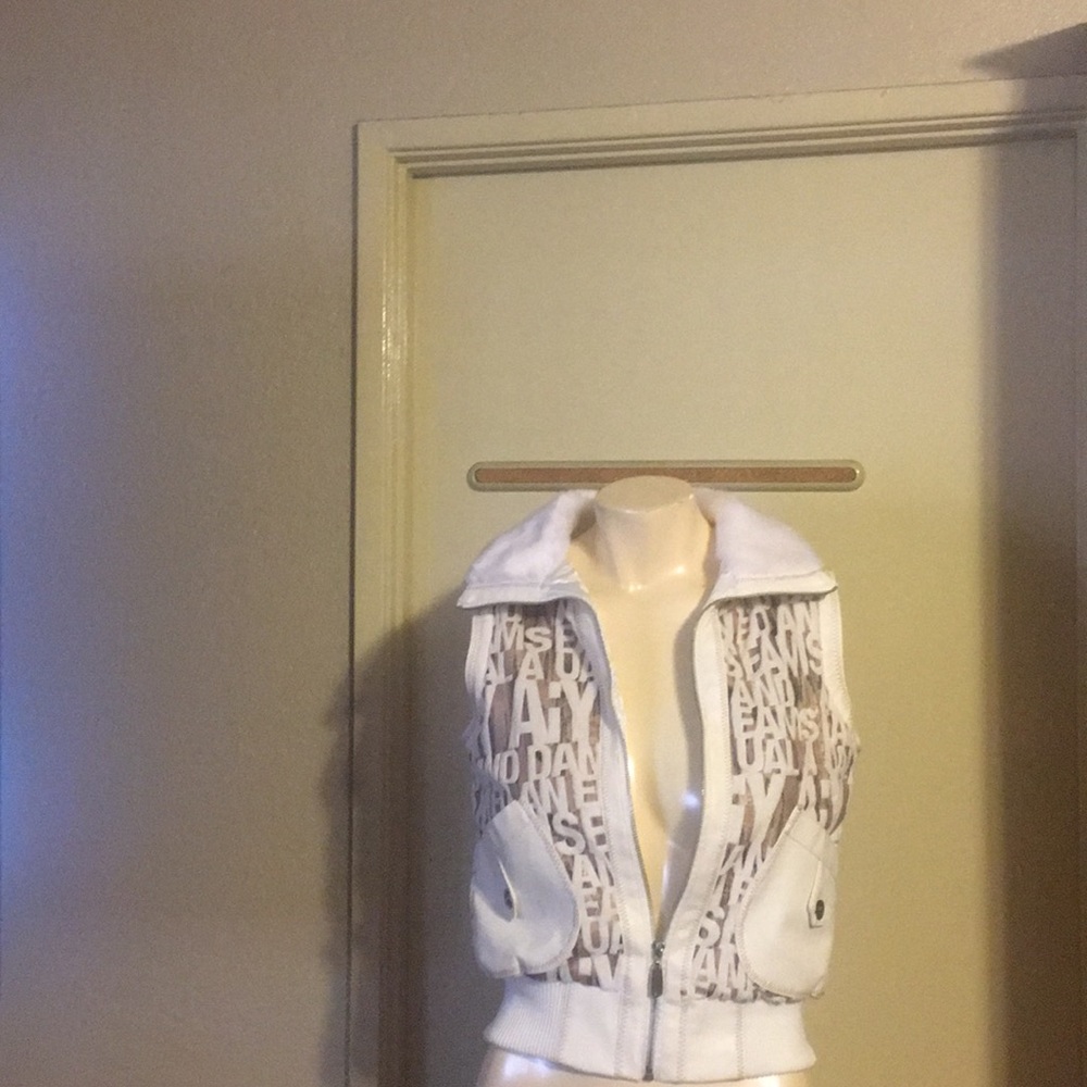 Faux fur vest